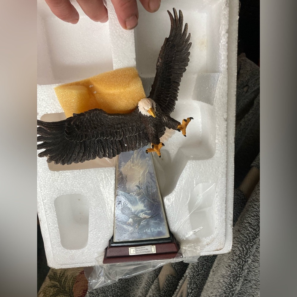 Summit Strike sculpture